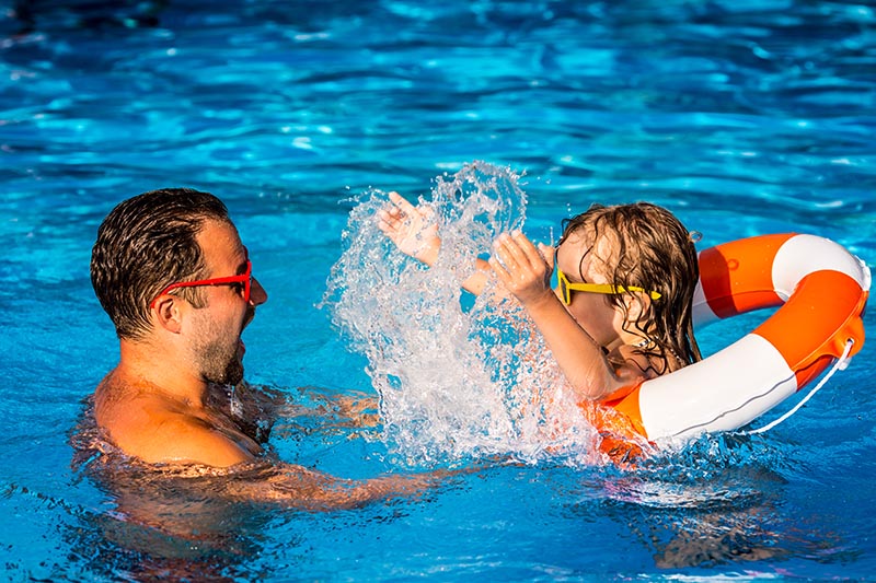 Taking a Dip in the Pool in the Summer of 2020