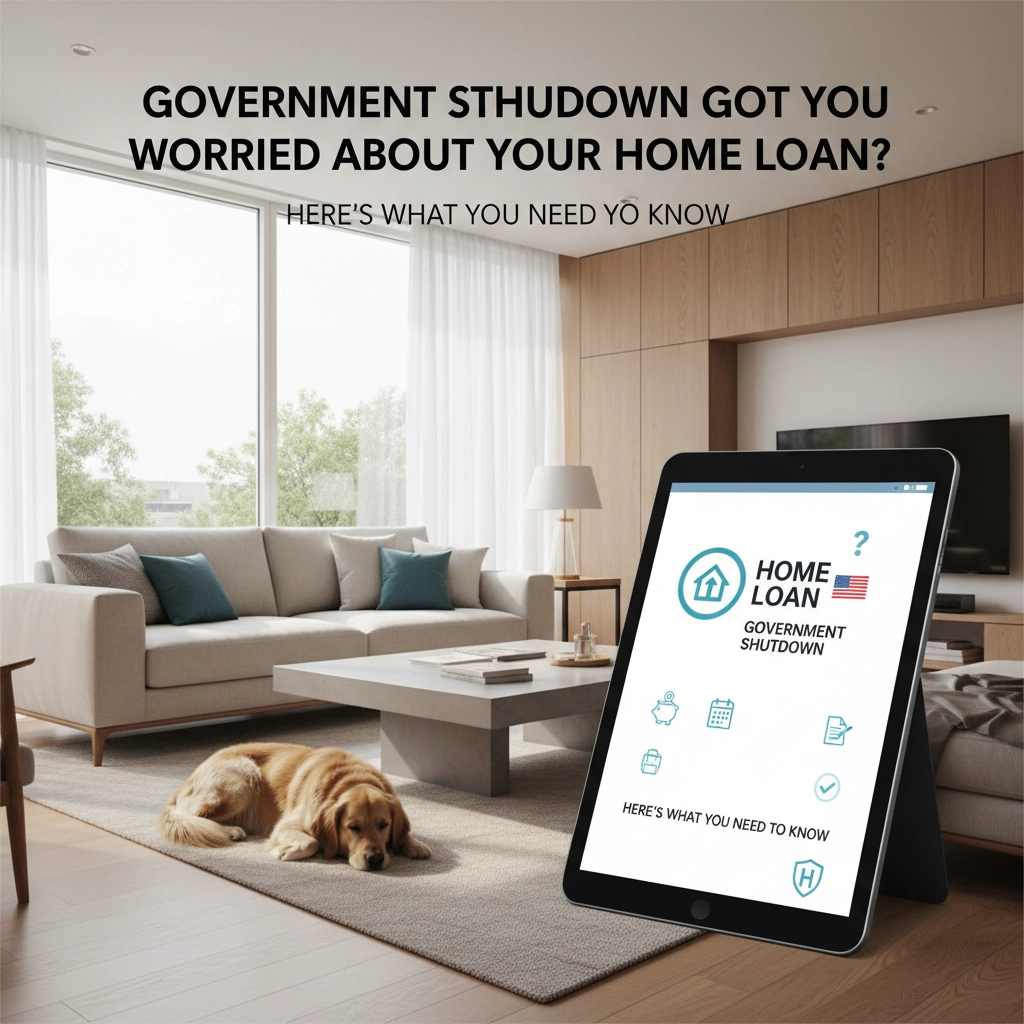 Government Shutdown Got You Worried About Your Home Loan? Here's What You Need to Know