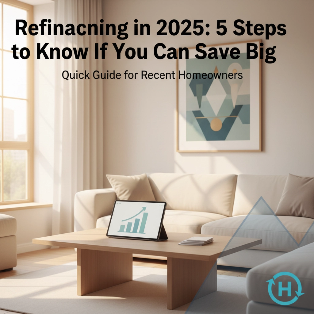 Refinancing in 2025: 5 Steps to Know If You Can Save Big (Quick Guide for Recent Homeowners)