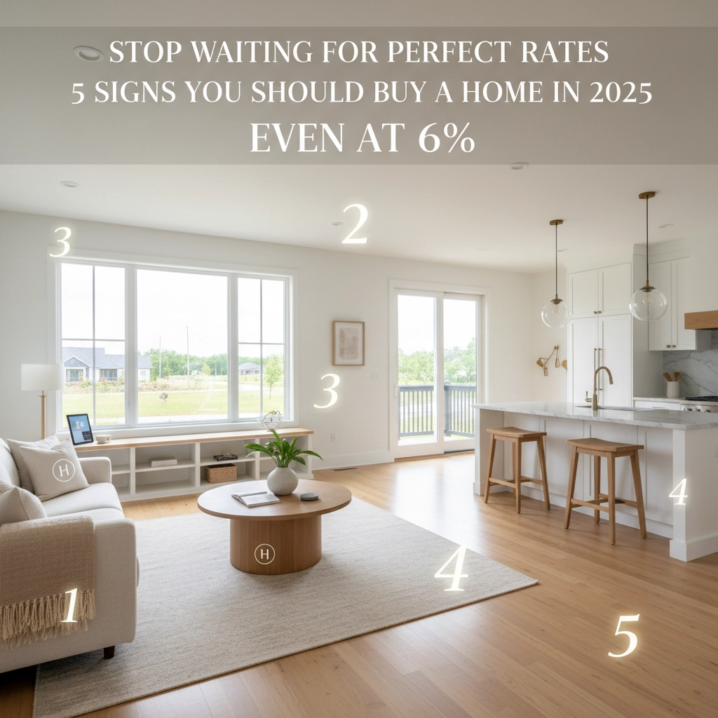 Stop Waiting for Perfect Rates: 5 Signs You Should Buy a Home in 2025 (Even at 6%)